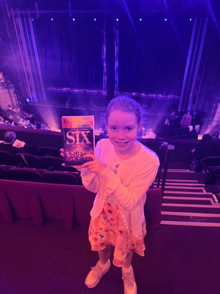 @SixBroadway My daughter finally got to experience the songs she has been singing for months on end - it did not disappoint!