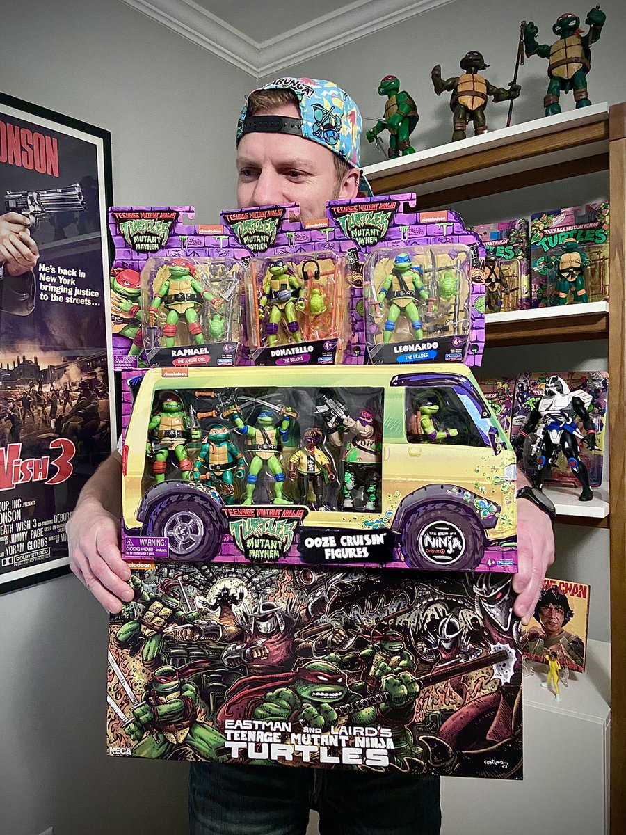 couldn’t fit Mikey on my TMNT pyramid