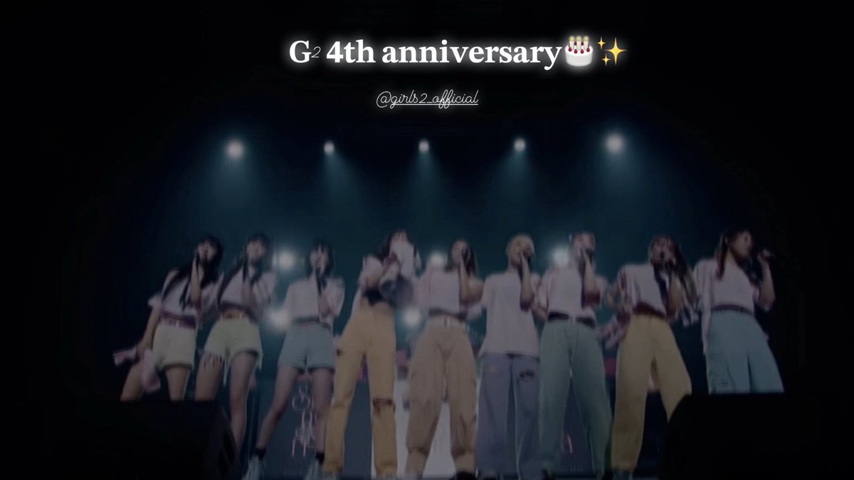 hiro_kira0626's tweet photo. メジャーデビュー4周年🎂✨
これからも素敵な夢を見させてね❕👑
#Girls2 #メジャーデビュー4周年
@Girls2_official https://t.co/CIgeMv9lho