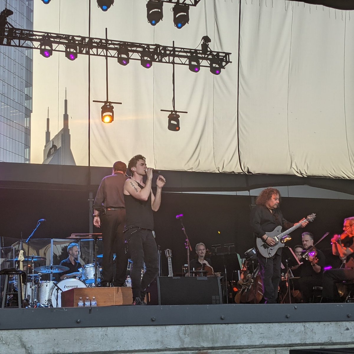 How do you unwind after a week of great science and career development workshops? I went to hear the music of Led Zeppelin outdoors downtown Nashville with the Nashville Symphony!