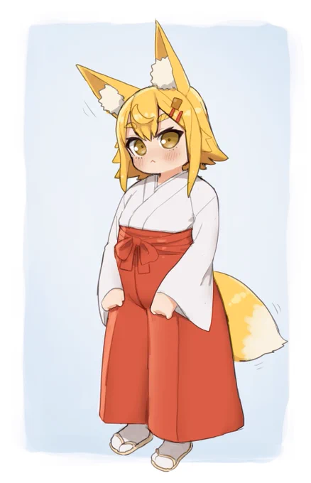 大好きなおきつね様が…ロリになってしまわれた…おいたわしや…