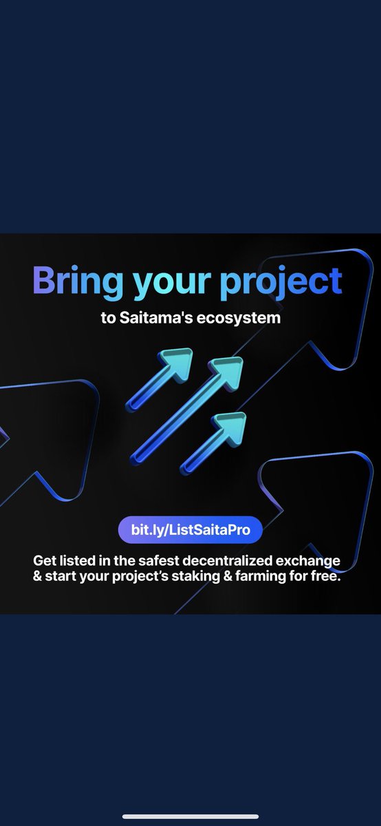 CryptoD40425120's tweet photo. #UseSaitaPro #UseSaitaCard Invest in Real World 🌎 Utility #Saitama @WeAreSaitama #CryptoMadeForLife https://t.co/0P4fxjSj4f