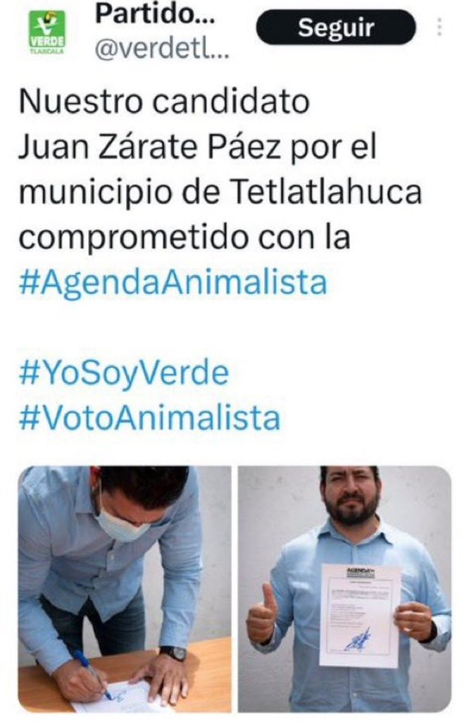 ALunaSilva's tweet photo. 🔴👇🏻 Este es el asesino del perrito 🐶 en #Tlaxcala.

Del #PVEM y “comprometido con la #AgendaAnimalista”.

No pues sí 😡😡😡😡😡

@Pueblaonline 
@LorenaCuellar https://t.co/BeSsz6tfcX
