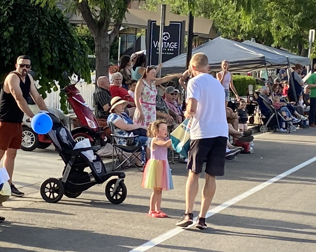 Great time at Meridian Dairy Days parade yesterday!