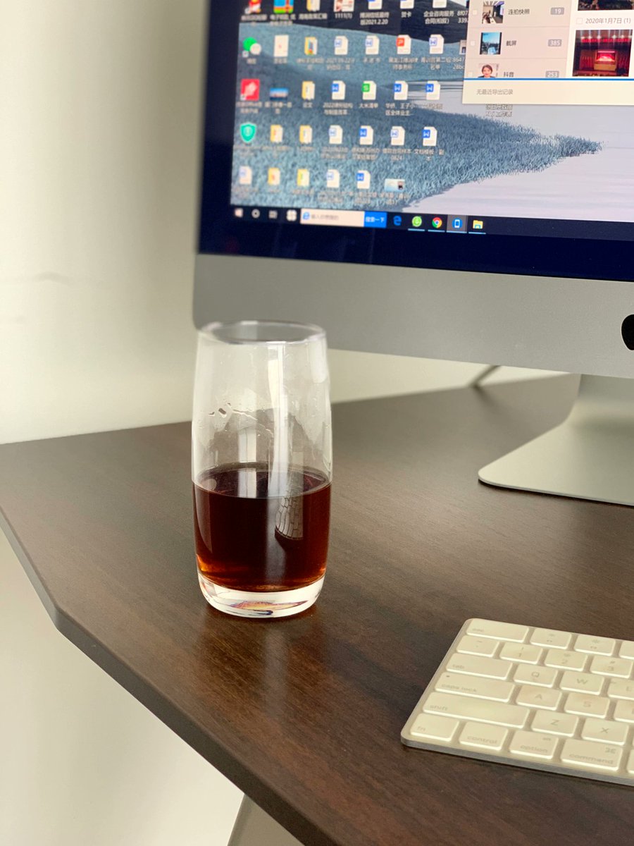 I've been busy all morning, let me have a cup of tea first