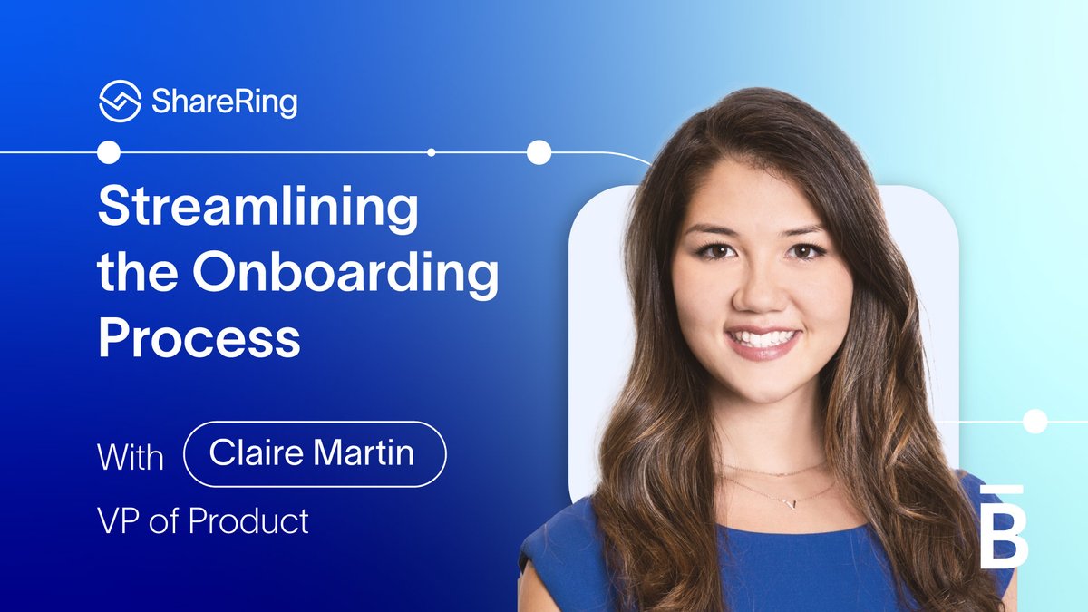 🎙️ Now, we dive deeper into the topic with an exclusive interview with #ShareRing’s Claire Martin, VP of Product.

#customeronboarding #digitalidentity