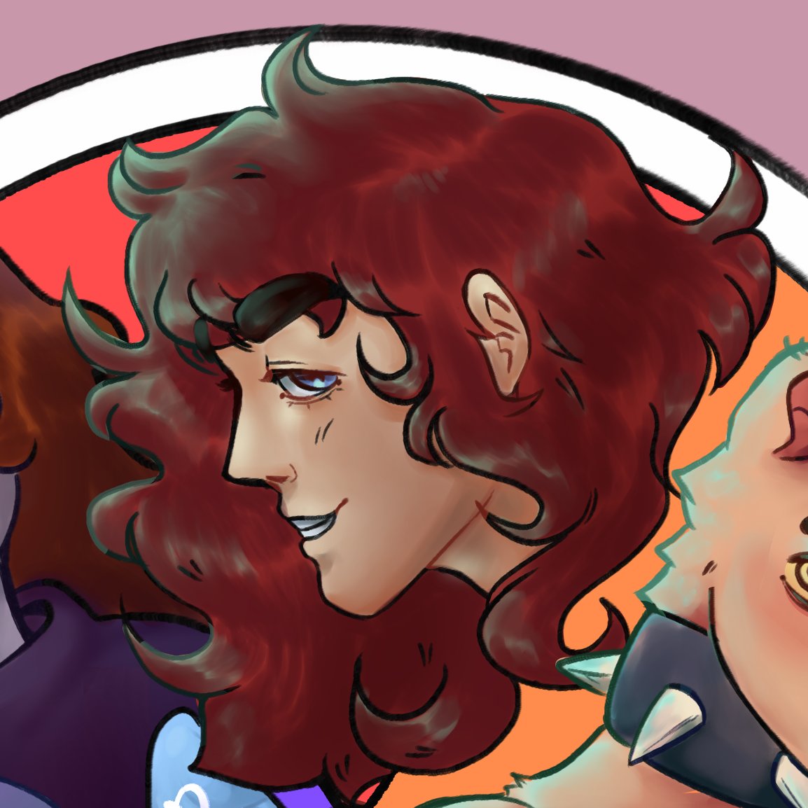 RedIsSmiling's tweet photo. Color wheel but, with my characters!
#draw #digitalpainting #artist #Rey #artistontwt https://t.co/TfUES2dLeY