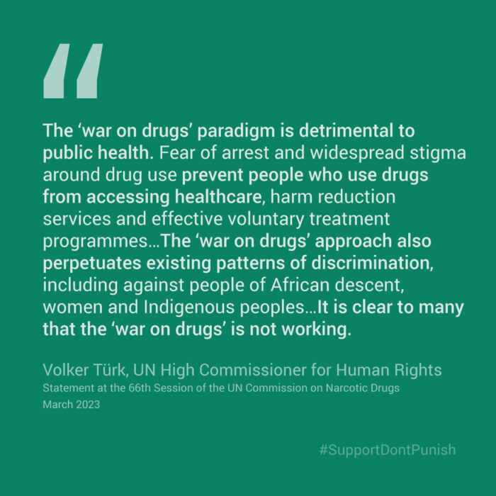 SSDPNZ's tweet photo. Today is international "Support. Don't Punish" Day of Action.

For the people in the back - the War on Drugs exacerbates harm, inequity, and contravenes human rights. Bad drug policy is a global problem. 

We need change! 

#SupportDontPunish #stopthestigma https://t.co/j9xM5Oa70l