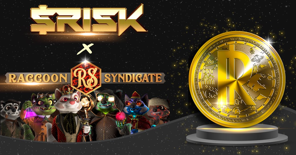 🎉Let’s welcome our Raccoon Syndicate Partnership!

$Risk 🤝 Raccoons

🎁Prizes:
1 Raccoon #cNFT
1 OG-High $Risk Role

🦝Follow @RiskCoinAda @RaccoonSyndicat 
🦝RT & Like
🦝Tag Friends
🦝Join Both 
discord.gg/KjE6nsq5eZ
discord.gg/FhvQTTz4qe

⏰48 HRS

#RISK #CNFTGiveaway