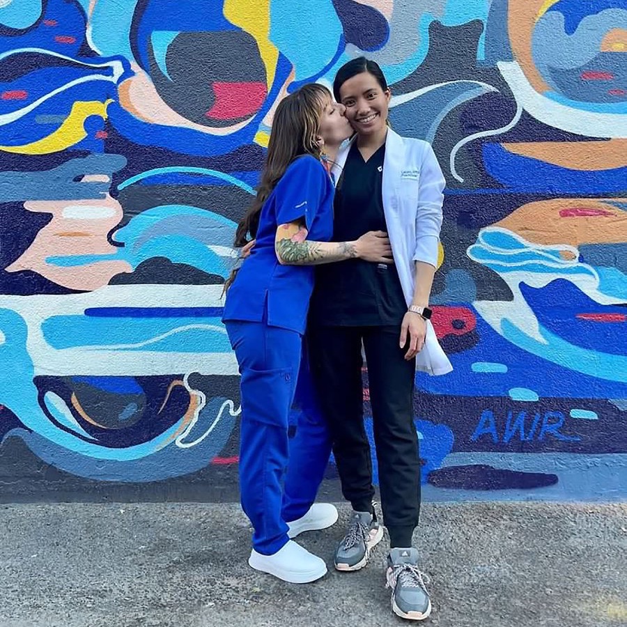 They're giving #CoupleGoals! 👯‍♀️ RT to send your #PrideMonth 🏳️‍🌈 love to these soon-to-wed Chamberlain #NursingStudents, who inspired each other to enroll in our DNP and BSN degree programs. 📸 Jasmine L. (DNP), Tomi L. (BSN) #LoveIsLove #LoveWins #LGBTQ