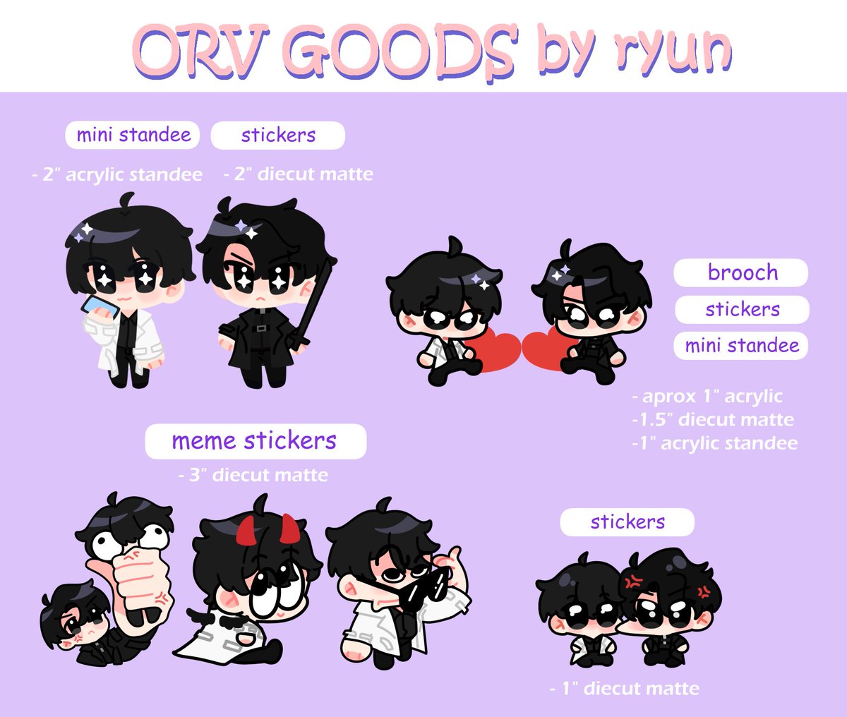ryunVT's tweet photo. [ RTs 💖] Interest Check! 6.26 - 7.26

I am planning to sell ORV merch someday in August. Please fill out this form if you're interested! [ 🇵🇭 PH Only, gomen 🙇 ]

💌: https://t.co/e9FkmTXOFe
wts | lfb https://t.co/zJf5UaG9ZF