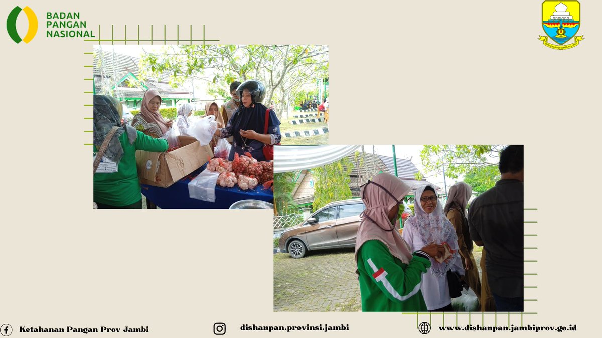 Beragam komoditas pangan yang dijual melalui #GPMserentak antara lain beras, cabai, minyak goreng, bawang, gula, dan lainnya. 
#panganmurah #gerakanpanganmurah #pangankuatindonesiaberdaulat