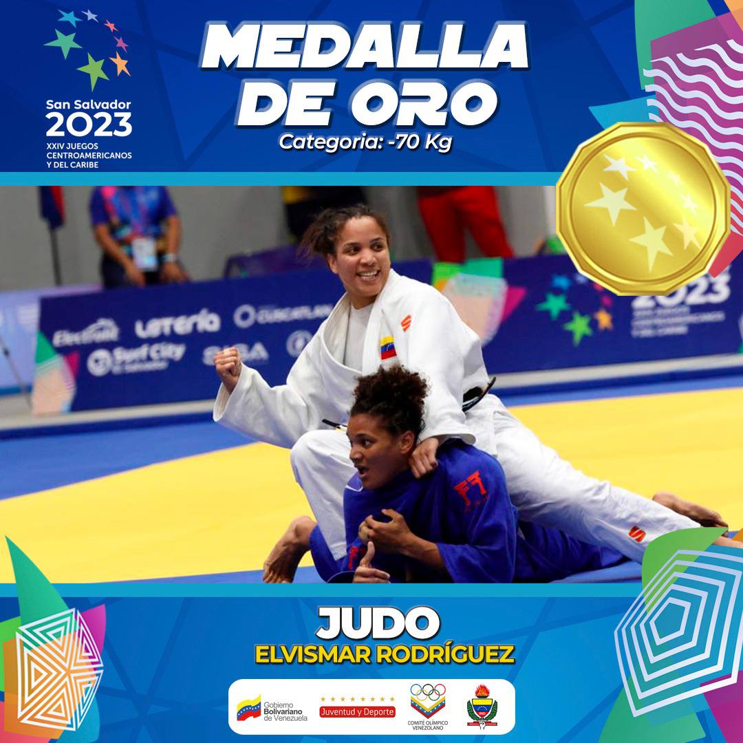 Hoy nuestr@s atletas 🇻🇪 han obtenido 12 medallas en total 🏅 en los Juegos Centroamericanos y del Caribe <a href="/SSalvador2023/">San Salvador 2023</a>

5 Oros🥇
3 Platas🥈
4 Bronces🥉

¡Vamos por más, felicidades muchach@s! 🇻🇪