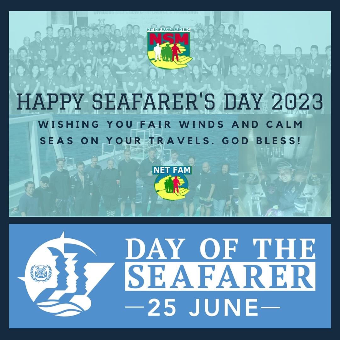 NETShipPh's tweet photo. We know that rough seas make stronger sailors, but for today, let us wish you smooth-sailing journey. Thank you to men and women who brave the seas to provide for families! Happy International Seafarers Day! 🇵🇭🇸🇪🇩🇰🇳🇴🇫🇴
#SeafarersDay https://t.co/cAG3nfqfIs