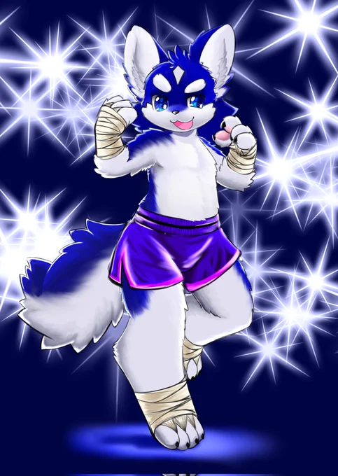 服着たイラスト描いたら裸体も描きたくなる症候群stageⅦ #ケモショタ #ケモノ #烏摩泰助 #チワワ