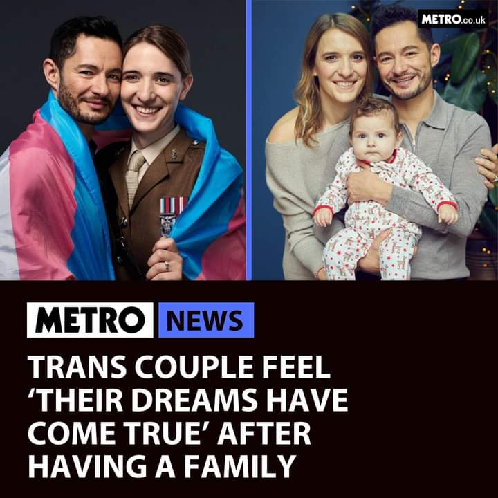 dannyshevlin6's tweet photo. Man and woman pretending to be the opposite sexes have had a baby such a shocker lol ๐คฃ this is really getting embarrassing now #FuckTransPeople https://t.co/yHPvEDLcP5