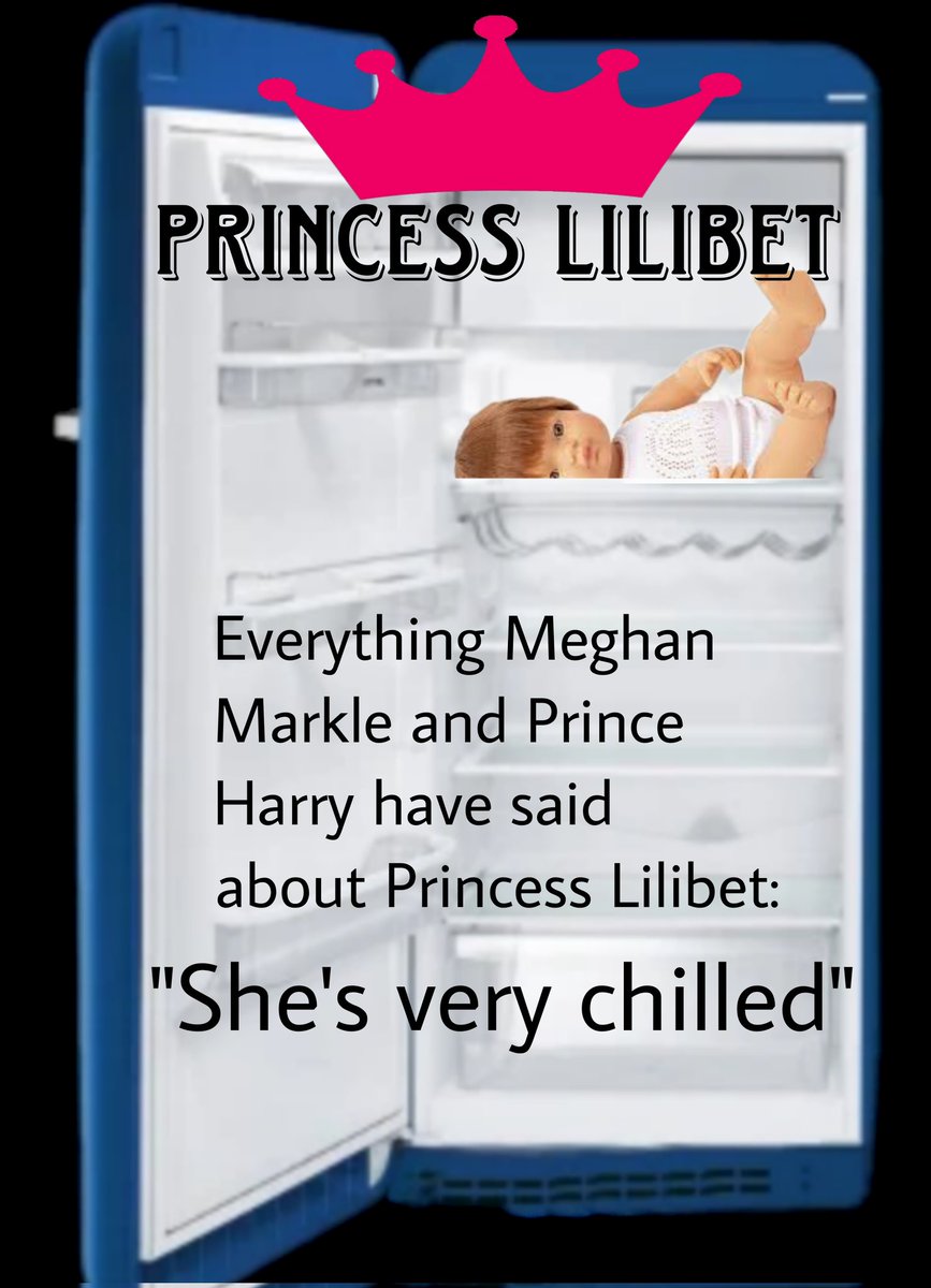 @SkateLikeAGirl8 #PrincessLilibet is very 'Chilled' 🥶🧊🥶🧊🥶 #SussexBabyScam
#HarryandMeghanAreAJoke #MeghanMarkIe 
#MeghanMarkleEXPOSED #HarryAndMeghanAreFinished #WAAAGH