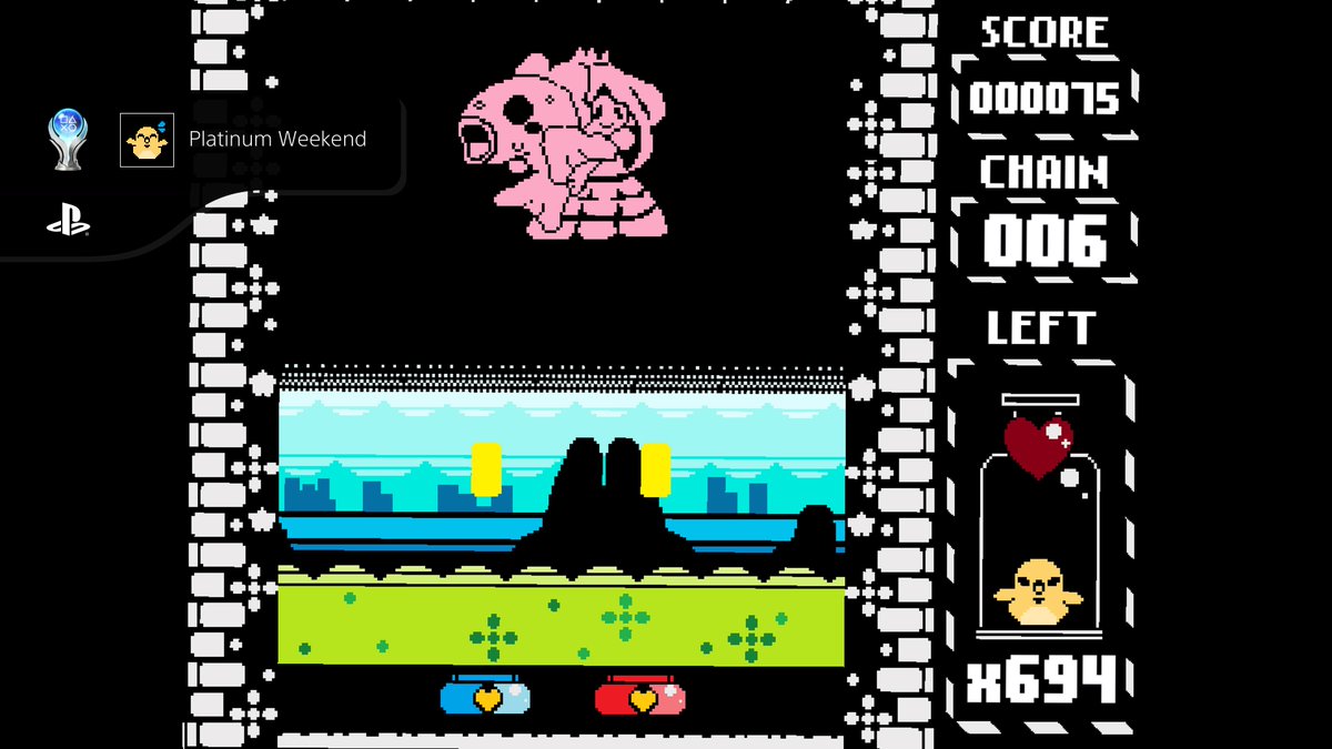 MelchiahTweets's tweet photo. Super Weekend Mode
Platinum Weekend (PLATINUM)
#PlayStationTrophy #PS5Share, #SuperWeekendMode
Platinum #119! I went into this game blind and it was a fairly unique take on the "Galaga/Space Invaders"-esque top-down shooter but more of an on-rails/dodging obstacles type of feel. https://t.co/n7Q5YIFiCn