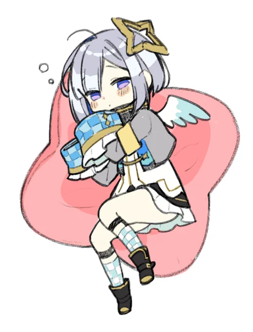 天音かなたは可愛い #ほっぺの斜線は可愛い #かなたーと