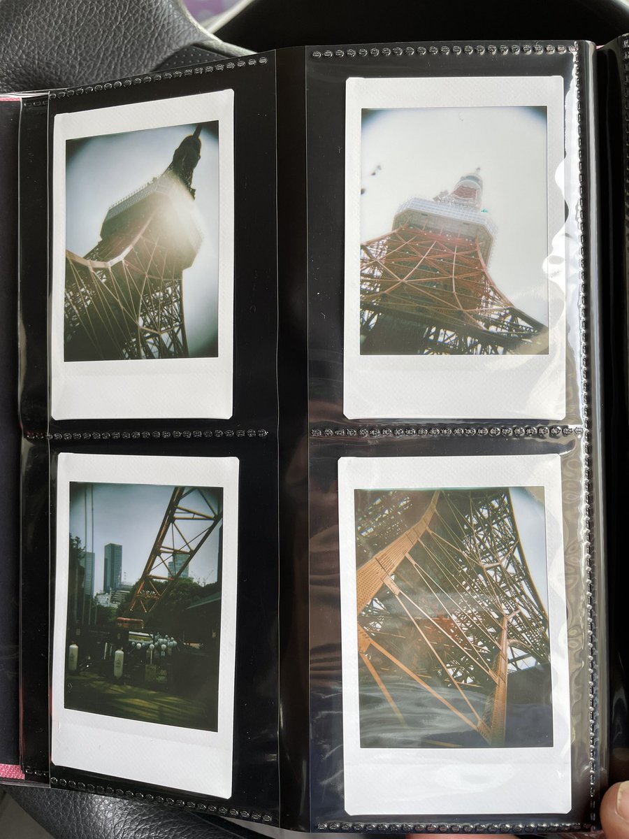 ryoezou's tweet image. NONSSL42で撮る東京タワー
SMC TAKUMAR 55mmF1.8
ND8
#instaxmini
 #東京タワー
 #NONSSL42 
#オールドレンズ