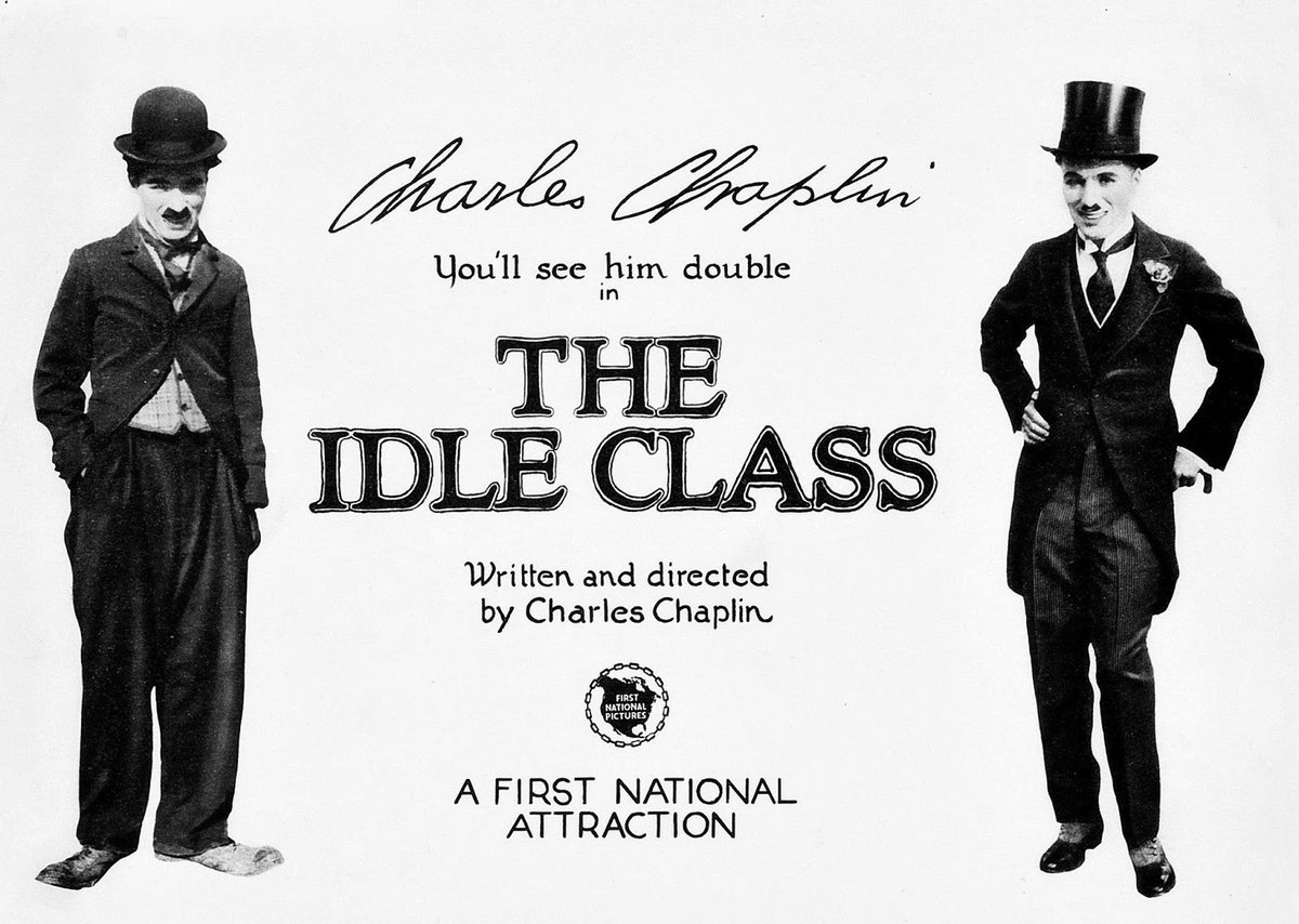 #NowWatching #237 'The Idle Class' (1923) #CharlieChaplin #EdnaPurviance #ClassicMovies #ClassicFilms #LetsMovie #OldHollywood #TCM #TCMParty #SilentSundayNights #SilentMovies #SilentFilms #2023MyMovieList #SaveTCM