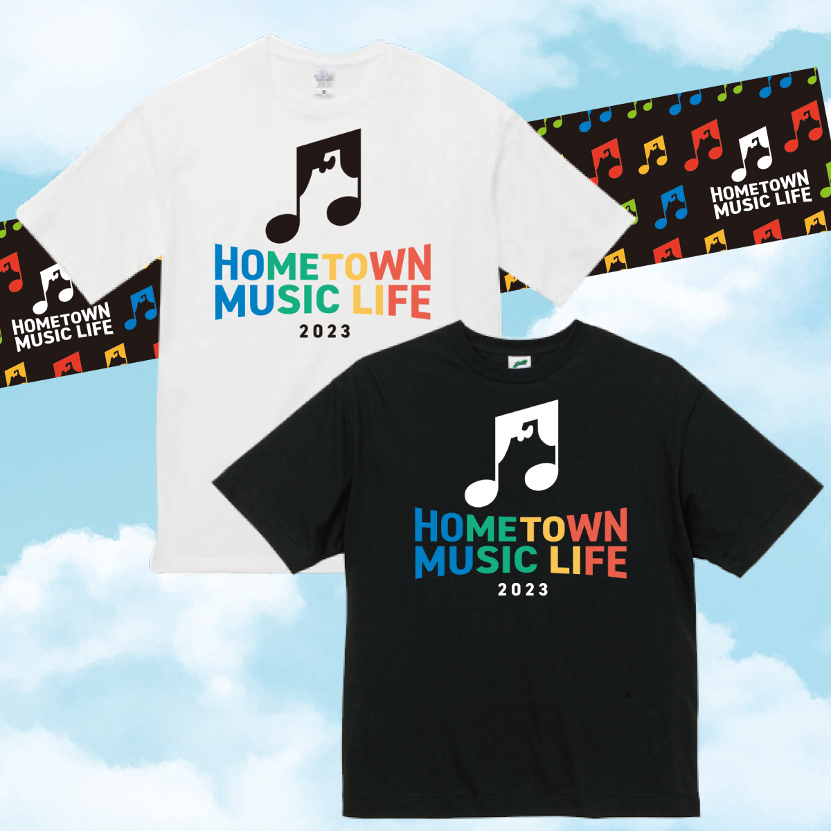 HTMusicLife's tweet image. お待たせしました!HOMETOWN MUSIC LIFE オリジナルグッズの通信販売受付開始しました。Tシャツの購入特典はステッカーと出演者全員のサイン入り(直筆ではありません)ポストカード。 記念すべきイベント第1回目のグッズ。ぜひ手に入れて下さい!#HTML2023
sakamotosatoru.shop-pro.jp/?mode=cate&cbi…