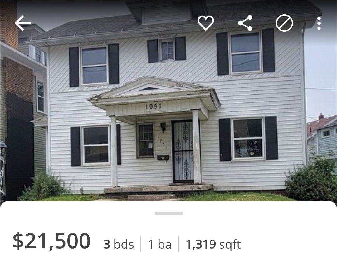 Thefrugalgay11's tweet photo. Does your town have a land bank? 

This is a land bank property 

R/T &amp; Comment "Want" and I'll DM you a free "7 mistakes to avoid in real estate guide " https://t.co/Z7Qe1V1wXU