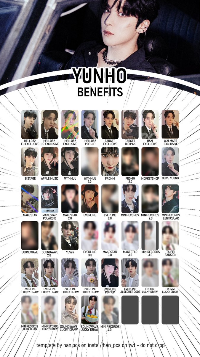 ATEEZ The World Ep 2: Outlaw pre-order benefit pc template