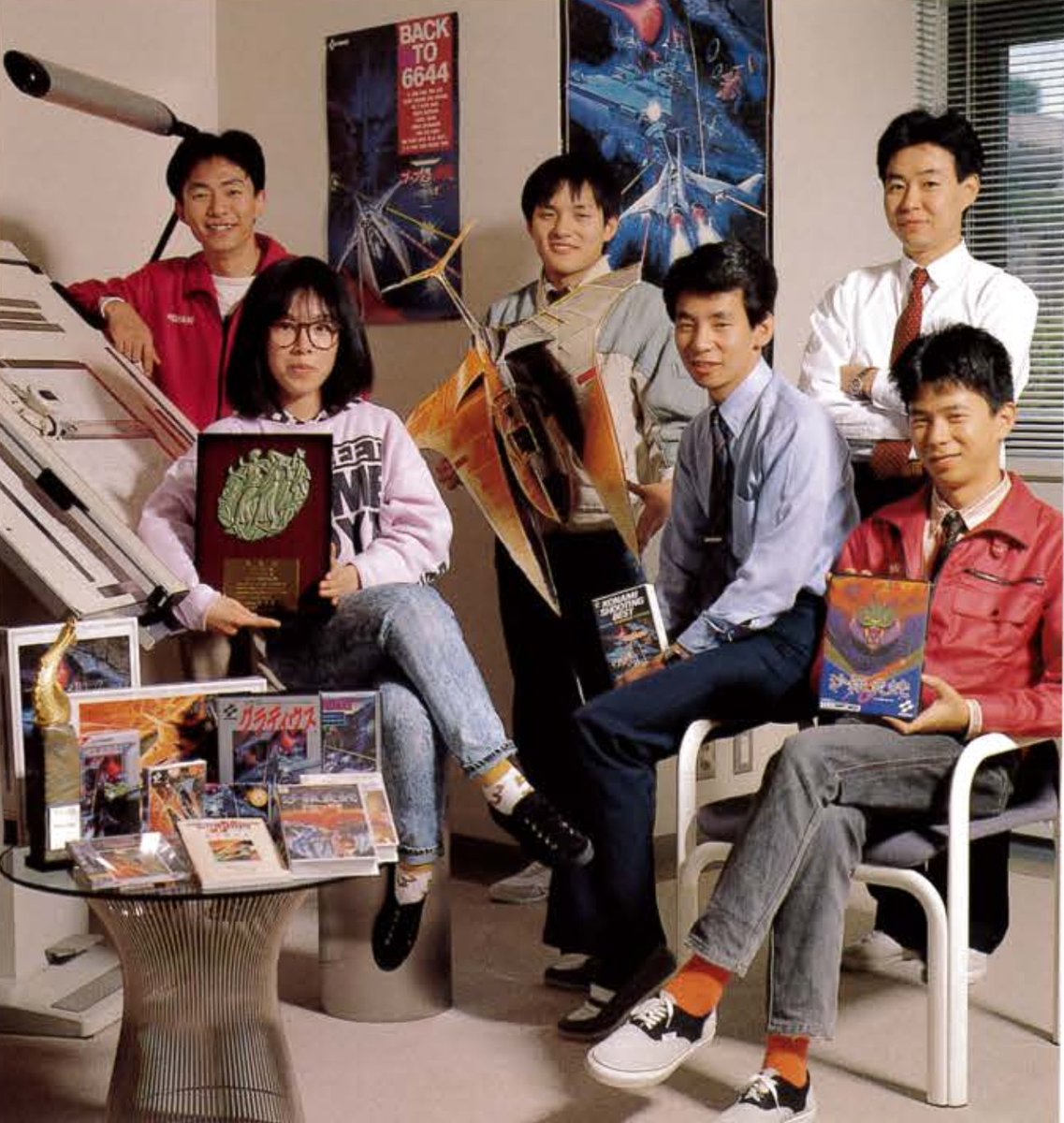 グラディウスのオリジナルチームメンバー
Original Gradius Team Members

<a href="/Konami/">Konami</a> 1989