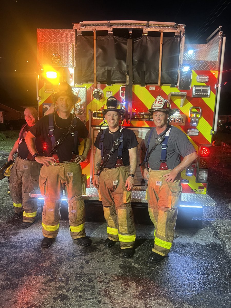 First house fire and not only was it a real one with rolling flames out of the attic, but my engine was first on scene and making the interior push.