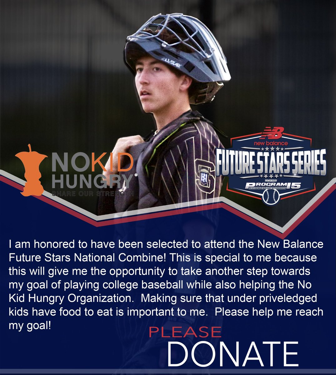 Fired up to ✈️ out to Nashville tomorrow for the @fss_tournaments ! 
On 7/3 l’ll be competing in the @ftrstarsseries National Combine!  
If you’d  like to donate to @nokidhungry please see link below. 🙏🏼

donorbox.org/ryanvillanueva…

@tromblybaseball 
@_JeremyBooth 
@chriscapozzi5
