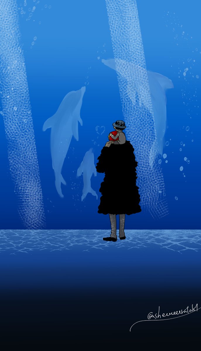 上半期お気に入りだとこの四枚かな…カラーが…ほとんどない…!!! カラー絵の練習がてらもっと描こうと思いました。作文。