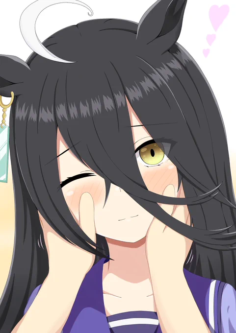 #ほっぺの斜線は可愛い かっふぇ〜