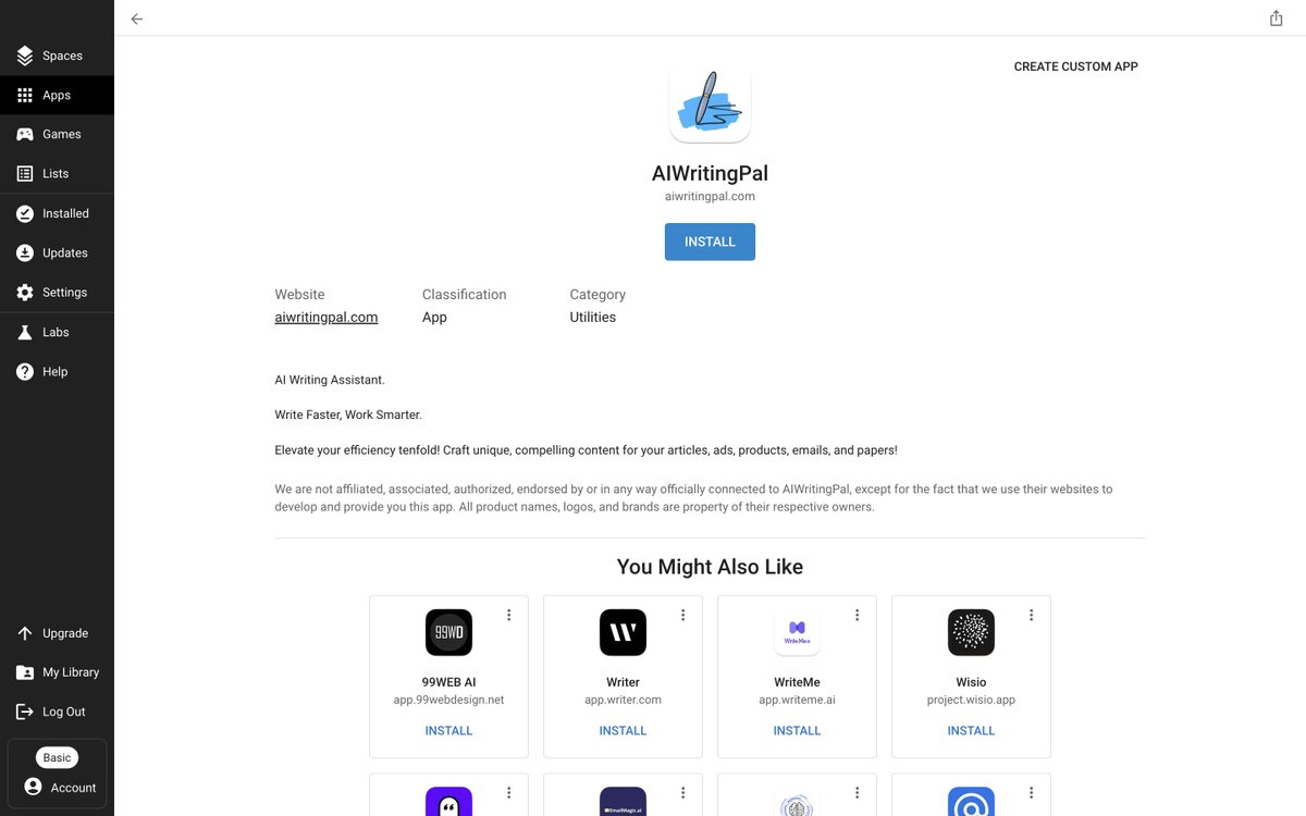 AIWritingPal tweet media