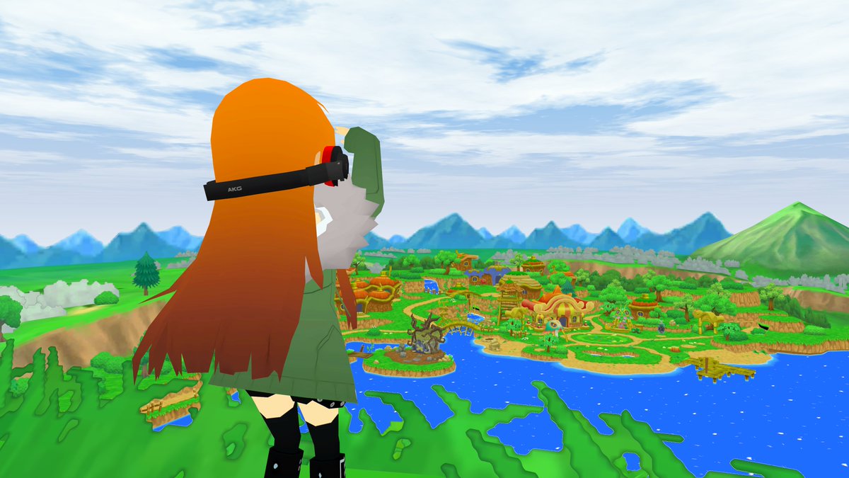 FutabaWanders's tweet image. 'Serene Village' sure is an accurate name! It's so peaceful, I think everyone mighta even slept in. But gosh, just look at the view from nearby!