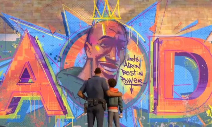 Rc2Mths's tweet photo. Me doy cuenta que estos negr0s le dedicaron un mural a un criminal y asesin0

Cosas de negr0s https://t.co/OFOMQyVOcd