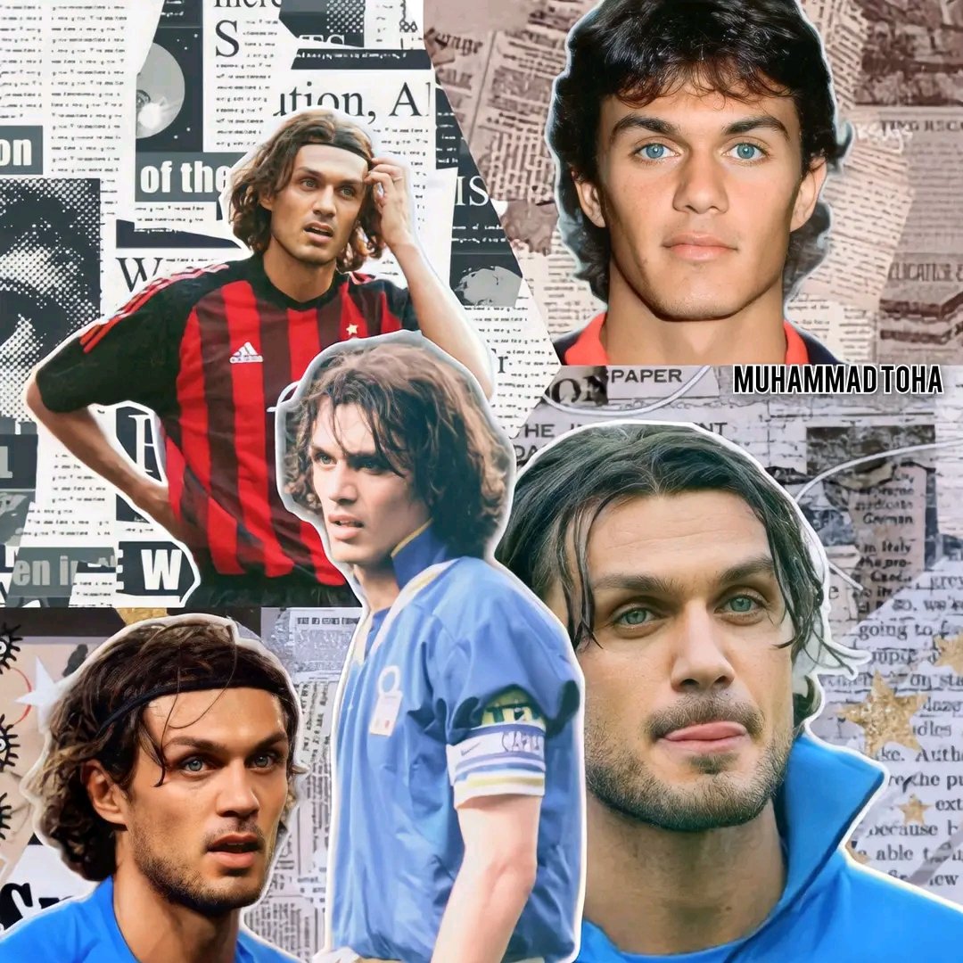 Happy Birthday Paolo Maldini, One Of The Greatest Defenders Of All Time...   My Italian Idolo    