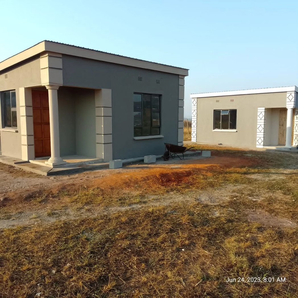 ScalisaFund's tweet photo. ...And we are ready to handover the 2 beautiful houses and toilet for the Motsa family at Mfabantfu this saturday 01 July 2023!!!

To God Be The Glory!! https://t.co/Iy4Ue5nGkL