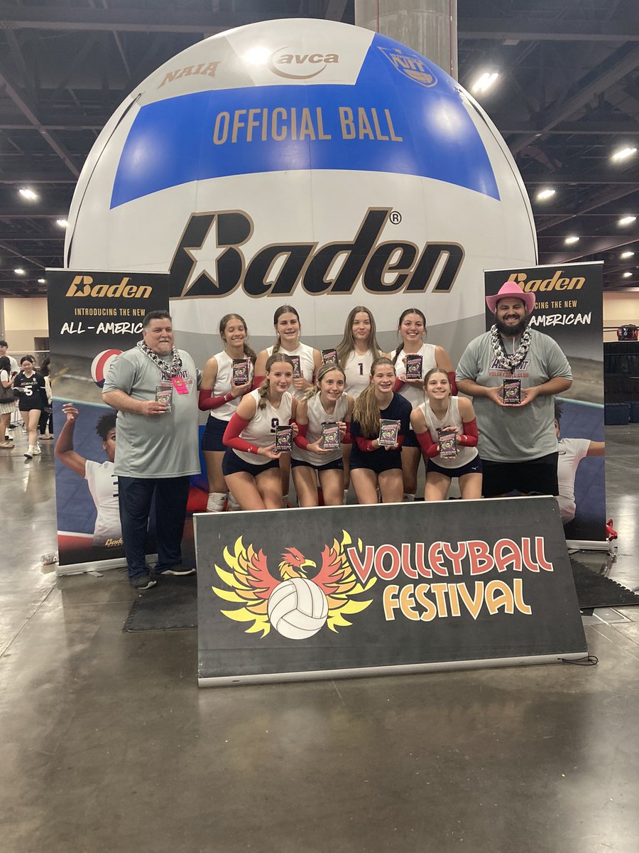 GracynTaylor17's tweet photo. We did it. We won Contender. Allegiant 15 Blue finished Top 7th in 15s Division out of 97 teams. On Day 1, we were 49th. So proud of my team.
Final moment: https://t.co/BfvAPFWsDf
#17setter https://t.co/uiSztQdBFZ