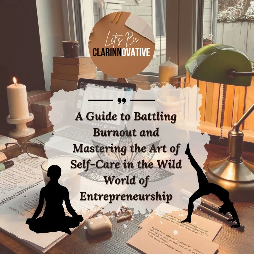 ClarInnovativ3's tweet photo. Set boundaries, schedule regular breaks, engage in stress-reducing activities, seek support from peers &amp; maintain a healthy work-life balance. #PreventBurnOut #SelfCare #Freelancing #LetsbeClarInnovative https://t.co/TXdXpU8wSj
