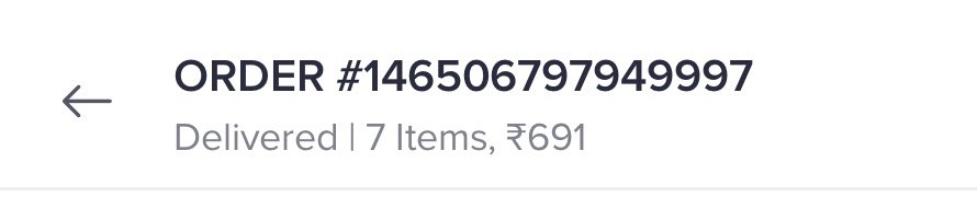 EshaRajee's tweet photo. @SwiggyCares https://t.co/6DM4VlP3HS