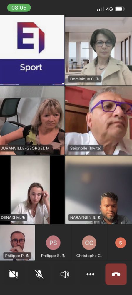 🧑‍💻 Visio-réunion du Comité National <a href="/MEDEFsport/">MEDEF Sport</a> présidé par <a href="/dcarlach/">Dominique Carlac'h</a> 
➡️ Bilan de la mandature
➡️ Projet d’ANI  sur la pratique des activités physiques et sportives en entreprise
➡️Réflexion sur les impacts du réchauffement climatique sur les pratiques sportives 

#entreprendre