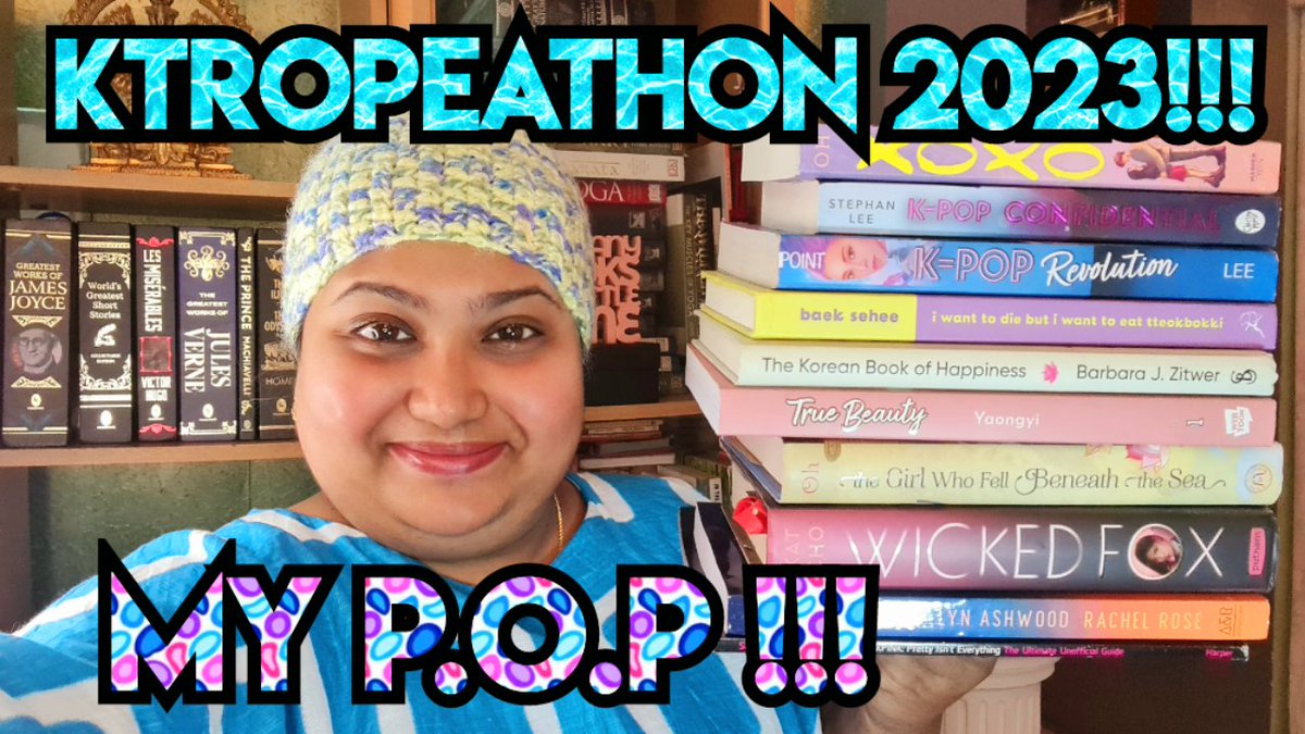 Join us for a month-long Korean Life K Drama &amp; K Pop inspired reading and challenges at Ktropeathon 2023 , watch my Video for this in the Link given below
youtu.be/JgTB8Hab7zk
#booktube
#Ktropeathon
