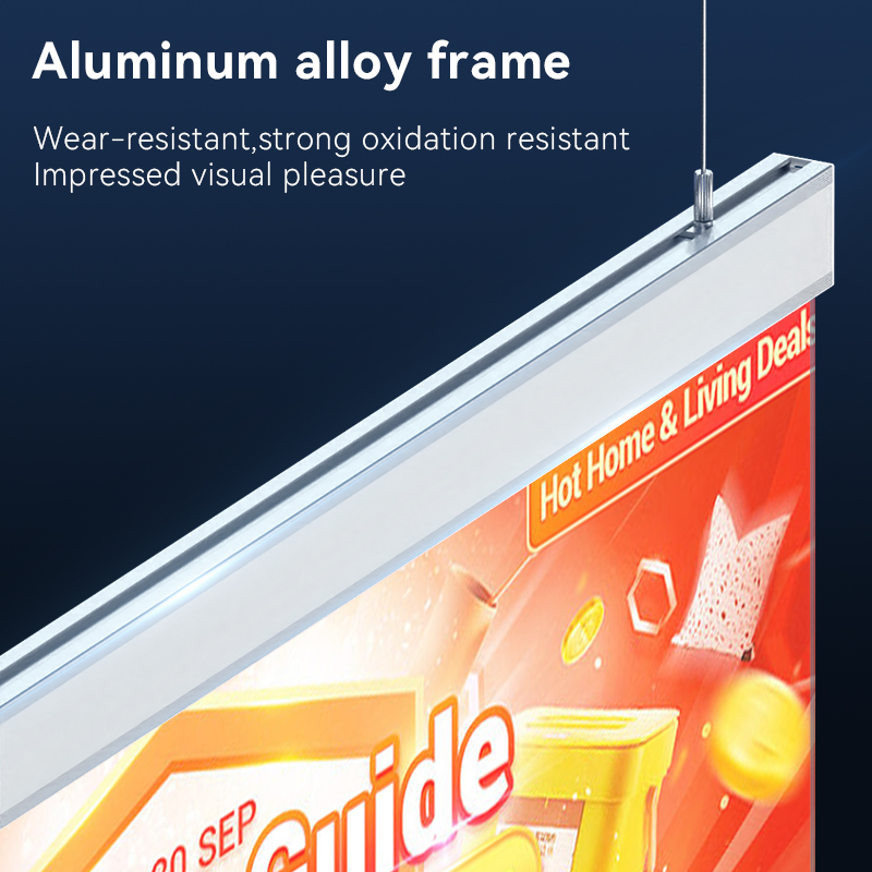 Aron3abcmix's tweet image. Double Sided Hanging LED Light Box
With its hanging design, it creates a striking and imposing presence in the store, while its LED lights provide a bright and vivid display that is sure to grab attention.
#Ledsign #led_sign_board #led_dispaly_board