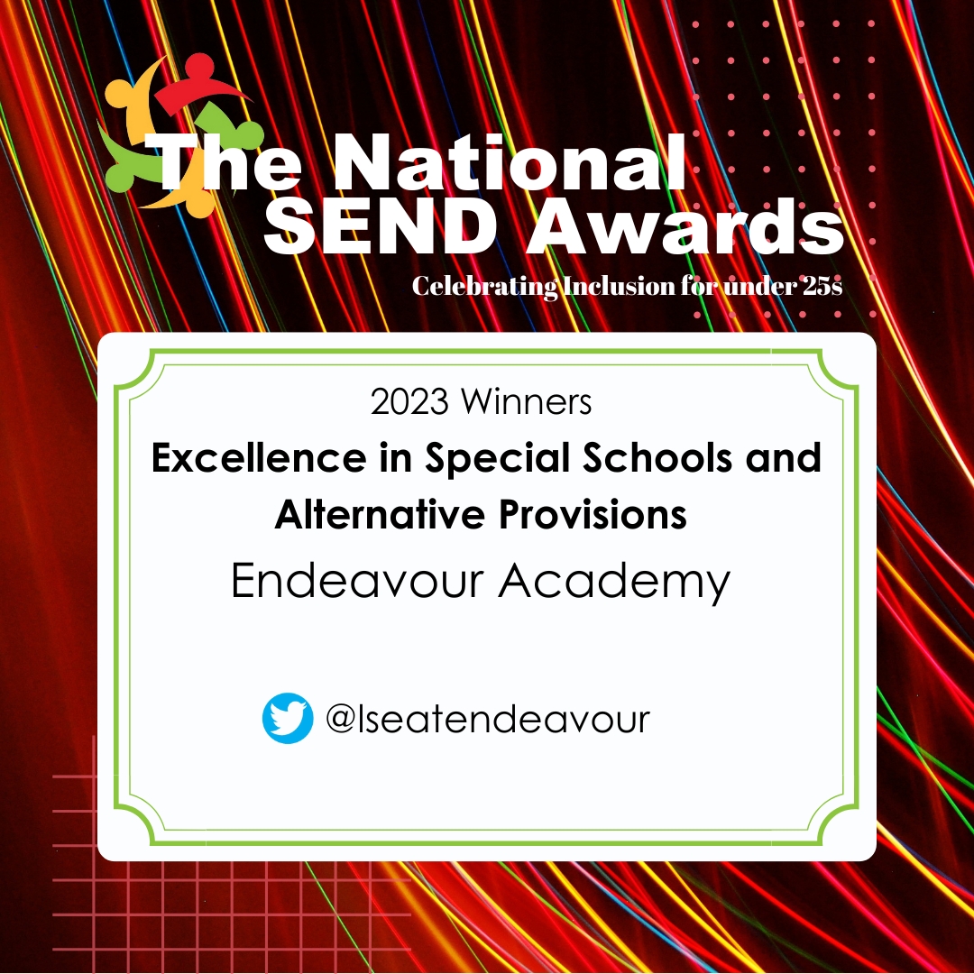 The SEND Awards tweet media
