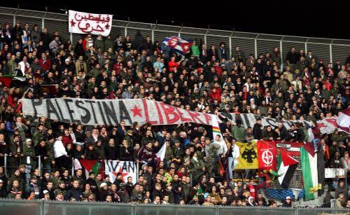 So the fans of our friends Celtic are National Socialists? You know, the ones with the 'Follow Your Leader' banner against Lazio? Or Livorno. You won't get anywhere with these simplistic accusations.