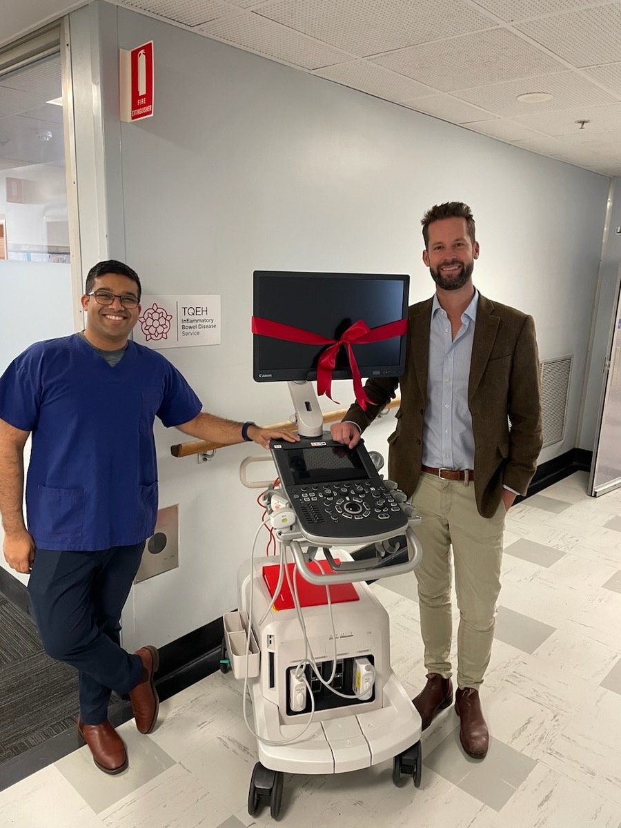 Rob Bryant (@robvbryant) on Twitter photo Celebrating a new intestinal ultrasound machine to support our IBD clinical service and research program! A huge thanks to The Hospital Research Foundation for their support. <a href="/hosp_research/">The Hospital Research Foundation Group</a> <a href="/ADL_IBD/">Adelaide IBD Group</a> <a href="/Alice_APD/">Dr Alice Day</a> Celebrating a new intestinal ultrasound machine to support our IBD clinical service and research program! A huge thanks to The Hospital Research Foundation for their support. <a href="/hosp_research/">The Hospital Research Foundation Group</a> <a href="/ADL_IBD/">Adelaide IBD Group</a> <a href="/Alice_APD/">Dr Alice Day</a>