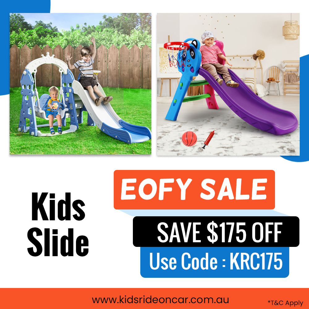 Let your little ones slide into endless fun and adventure with our vibrant kids slide!  
Shop Now - kidsrideoncar.com.au/kids-slide/
#kidsrideoncar #KidsSlide #OutdoorFun #ChildAdventures #ActivePlay #BackyardFun #PlaytimeFun #KidsPlay #OutdoorPlay #FamilyTime #KidsActivities #FunForKids