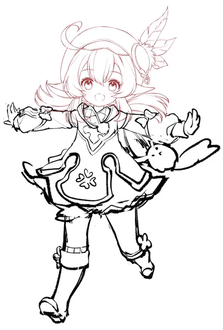 クレーちゃん wip #GenshinImpact #クレー #原神