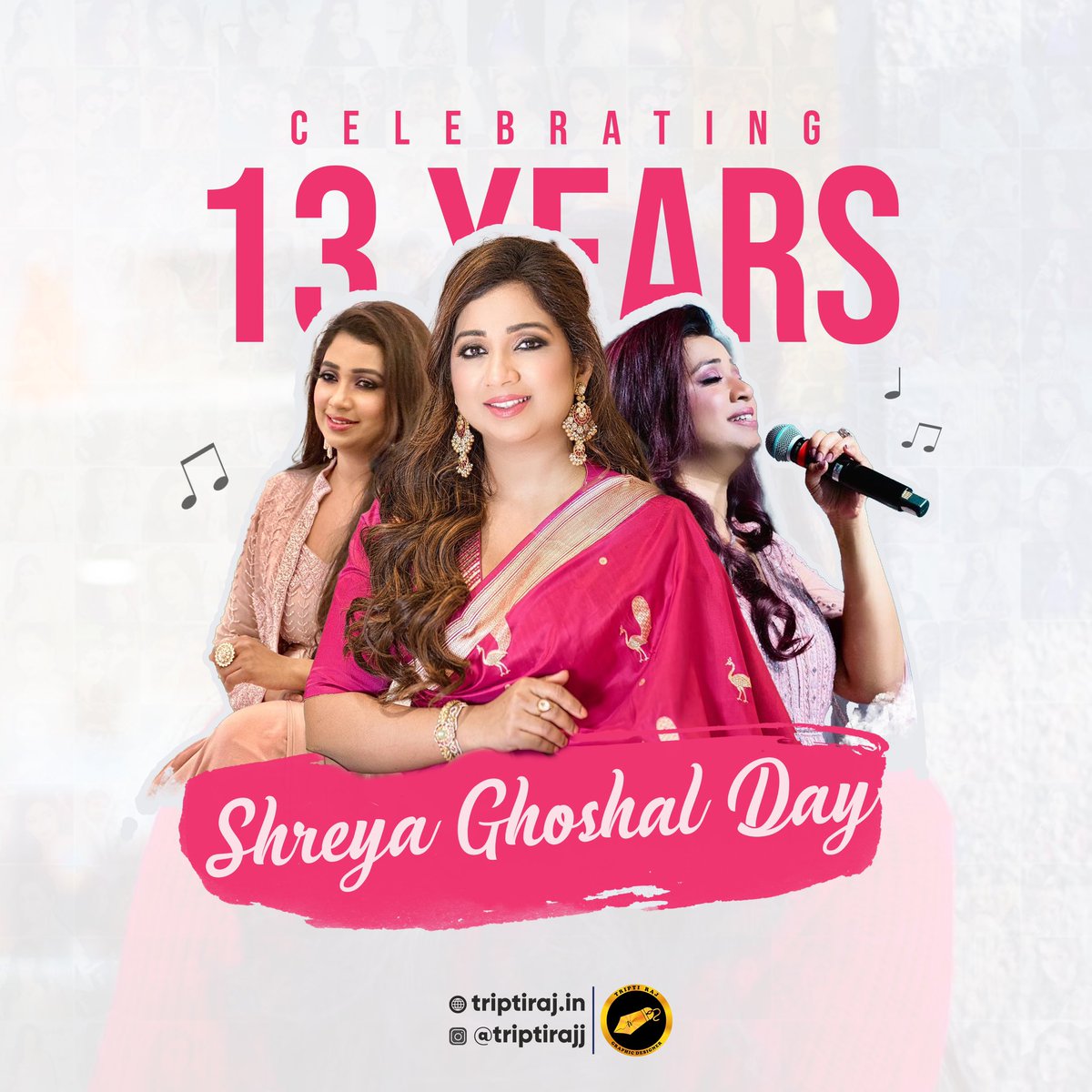 Triptirajj's tweet photo. CDP for the Prestigious #shreyaghoshalday 2023 https://t.co/AMLjFjSQX6